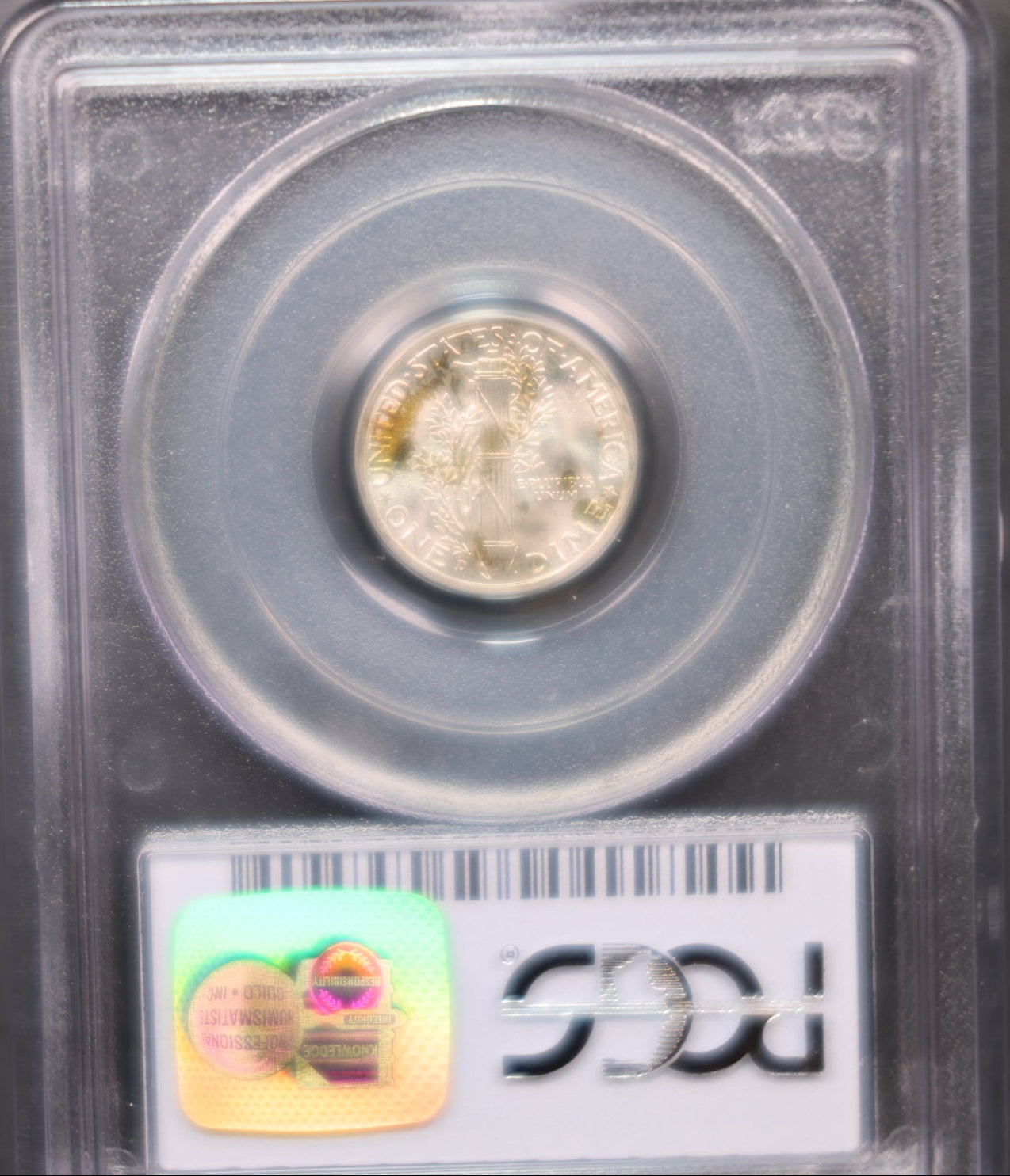 1944-D Mercury Silver Dime, PCGS MS68 Full Band, Store #DE0935.