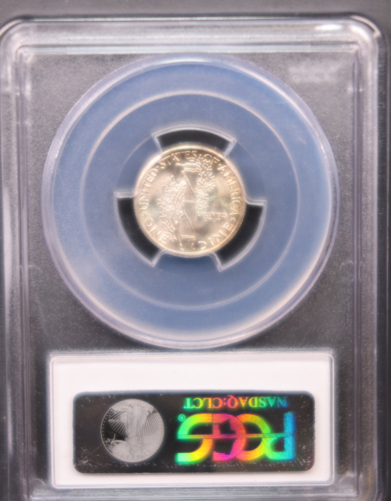 1938 Mercury Silver Dime, PCGS MS67 Full Band, Store #DE0937.