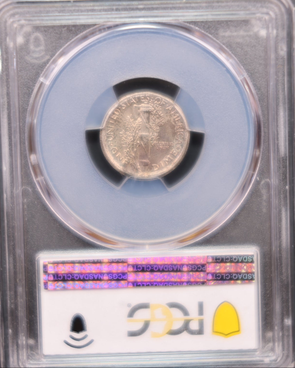1926-S Mercury Silver Dime, PCGS MS62, Mint Error, Store #DE0940.