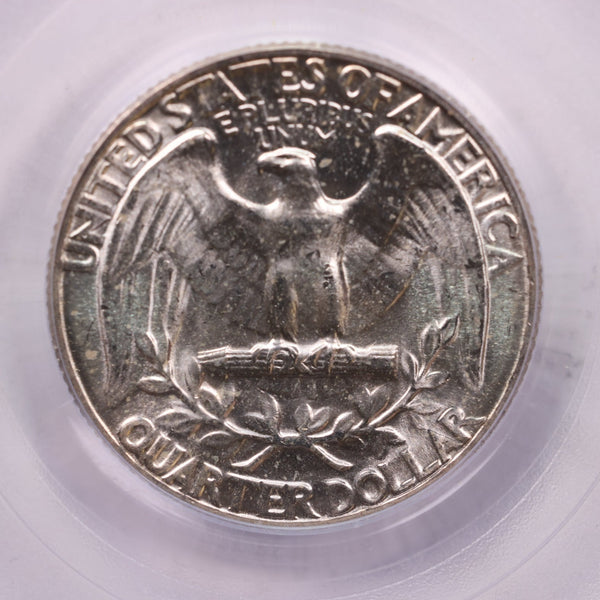 1957 Washington Silver Quarter., PCGS MS65, FS-901., Store #18745