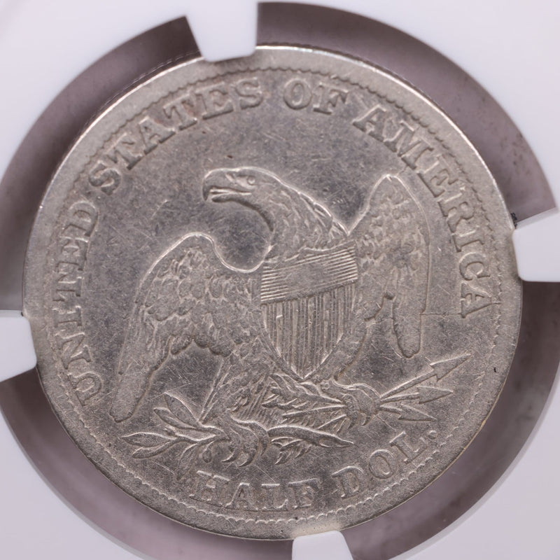 1840 (O) Seated Liberty Half Dollar., Med Letters., NGC VF20., Store
