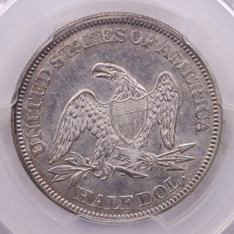 1865 Seated Liberty Half Dollar., PCGS Certified., Store