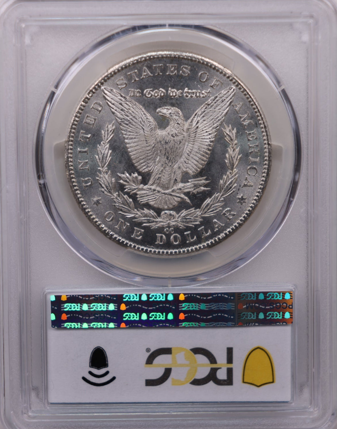 1884-CC Morgan Silver Dollar, (GSA), PCGS MS62, Uncirculated, Store#DR0558.