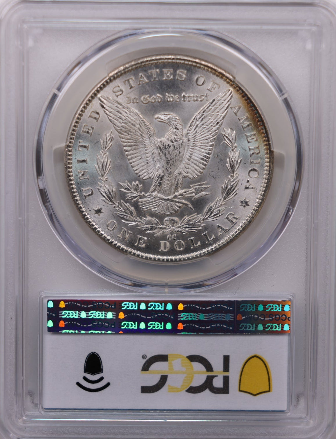 1884-CC Morgan Silver Dollar, (GSA), PCGS MS62, Uncirculated, Store#DR0559.
