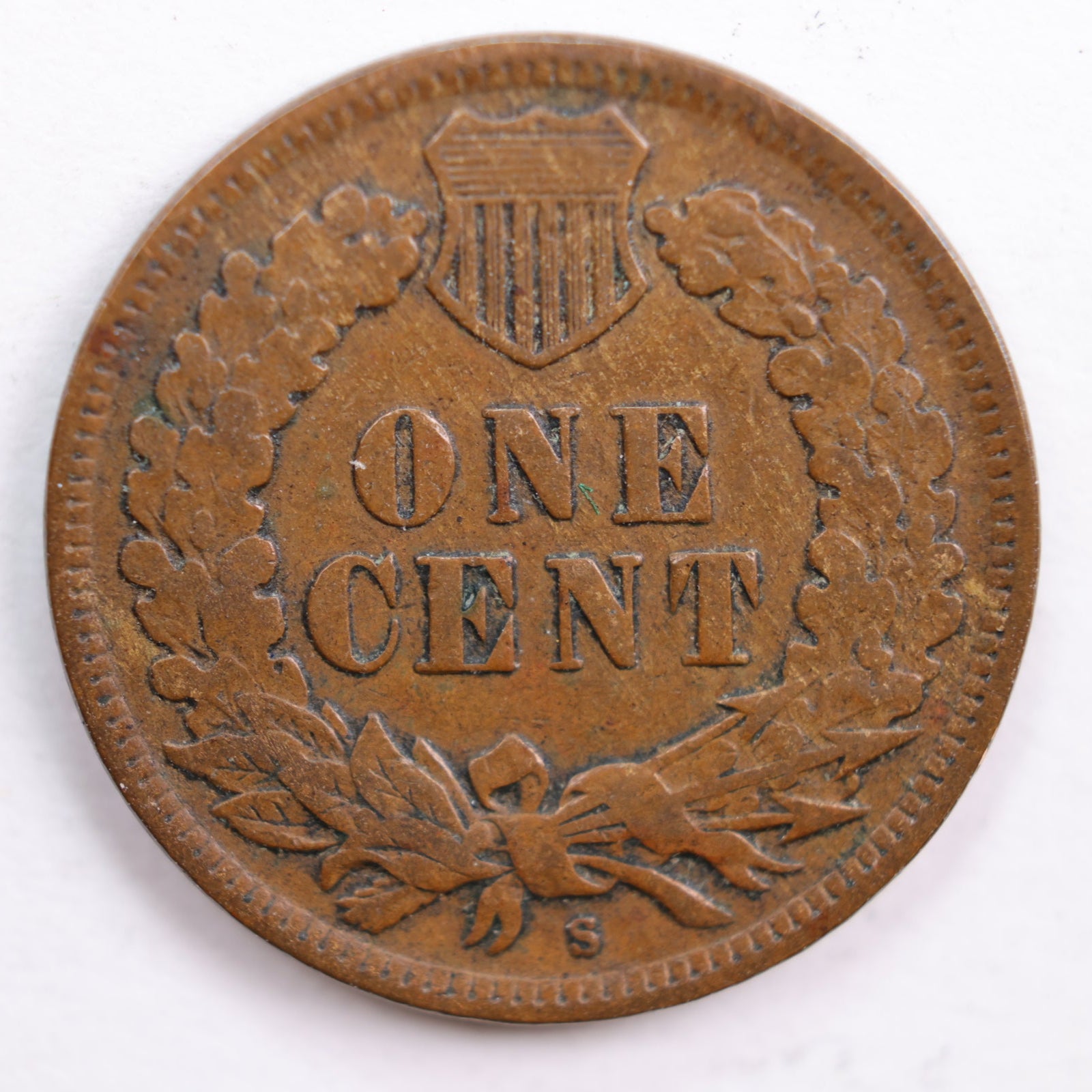 1908-S Indian Head Cent, Extra Fine Circulated Coin, Store #CT0652