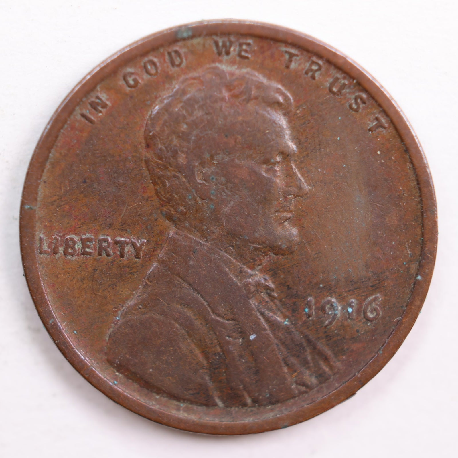 1916 Lincoln Cent, Very Fine Circulated Coin, Store #CT0667