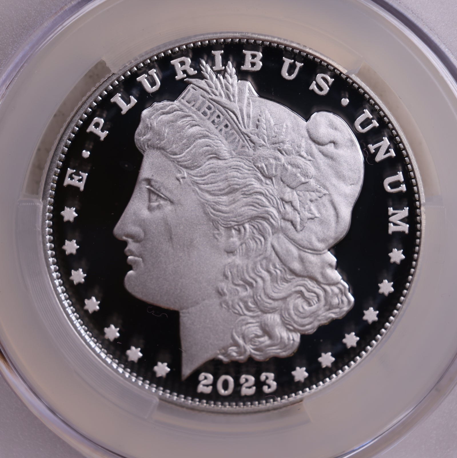 2023-S Morgan Silver Commemorative Proof, CAC PR69DCAM, Store #GMC237