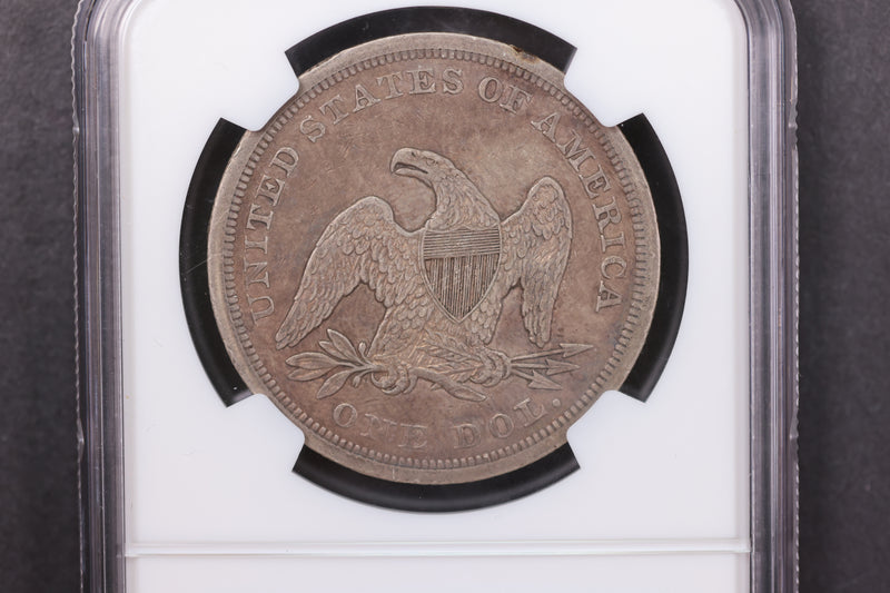 1849 Seated Liberty Half Dollar, Nice Eye Appeal, NGC AU Details. Store
