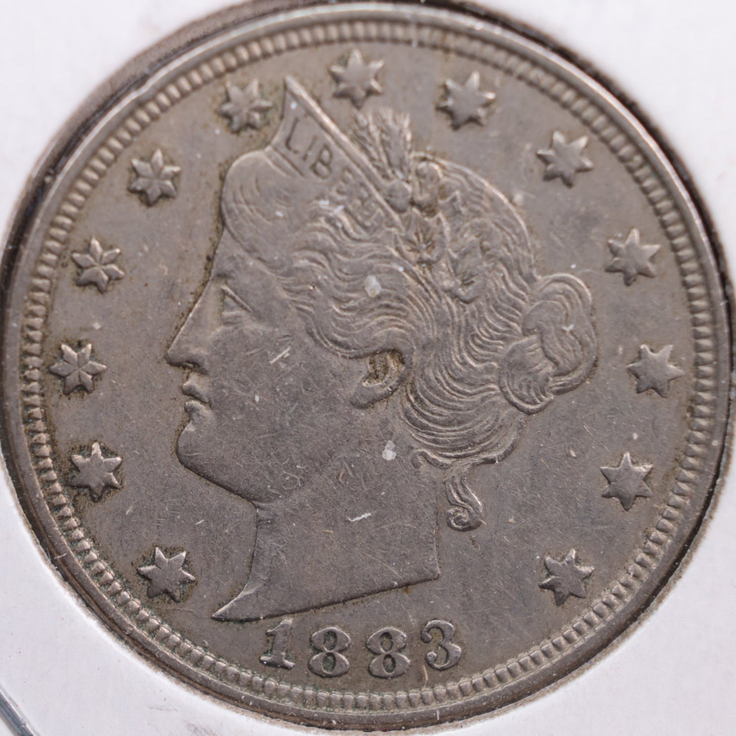 1883 Liberty Nickel, Extra Fine+ Circulated Coin, Store #NL044