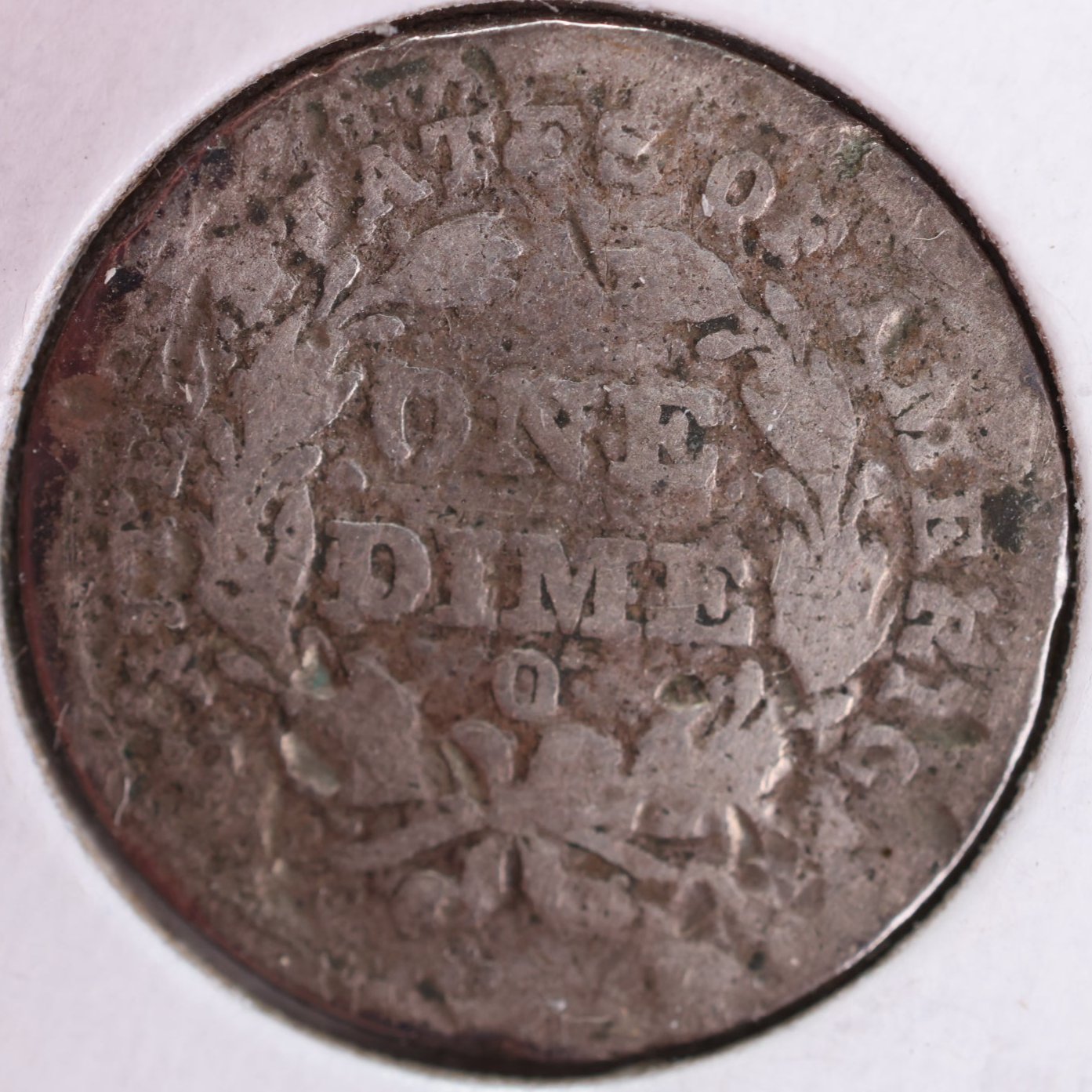 1838-O Seated Liberty Silver Dime, Good Circulated Coin, Store #d838N02