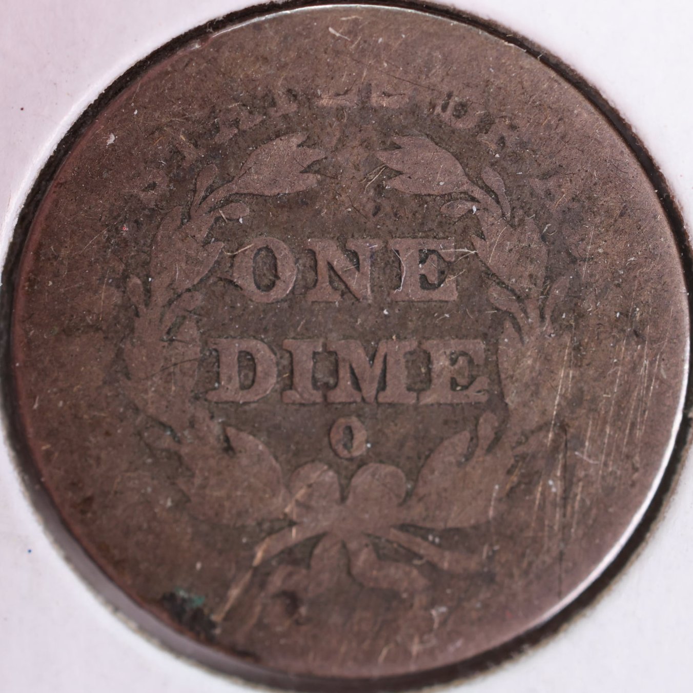 1839-O Seated Liberty Silver Dime, Very Good Circulated Coin, Store #d839N02