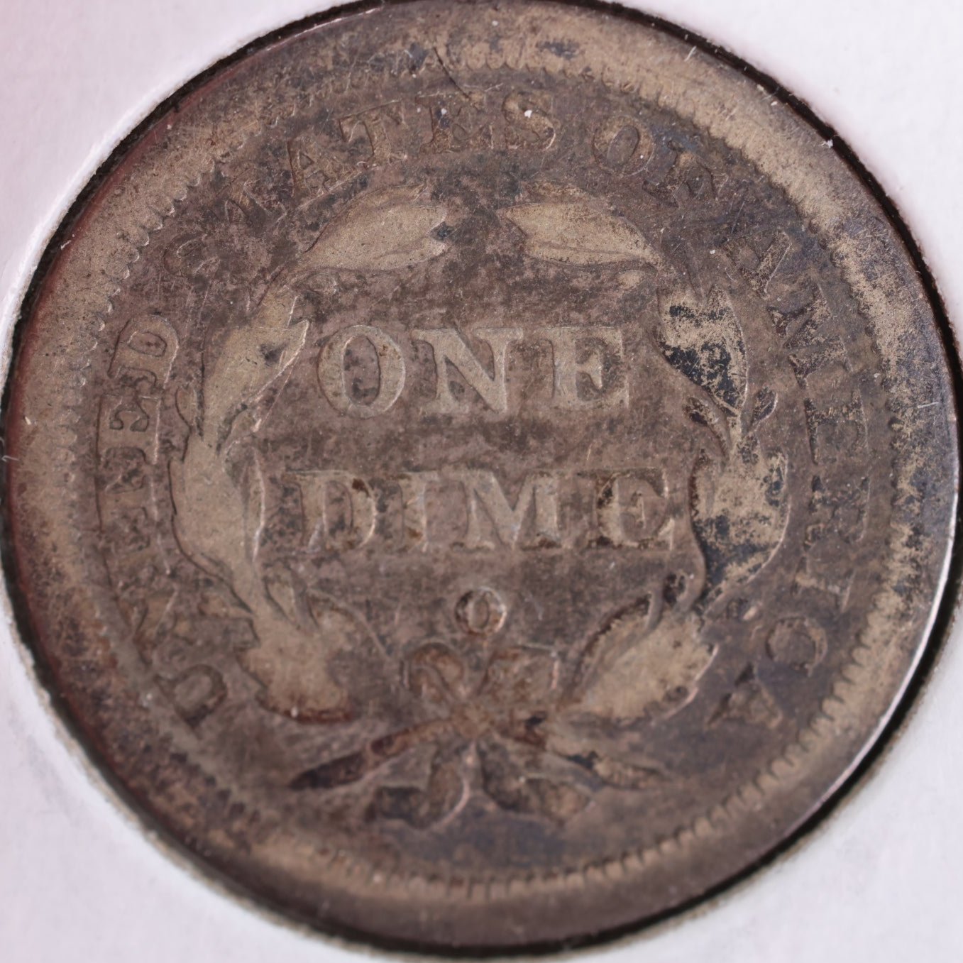 1842-O Seated Liberty Silver Dime, Very Fine Circulated Coin, Store #d842N02