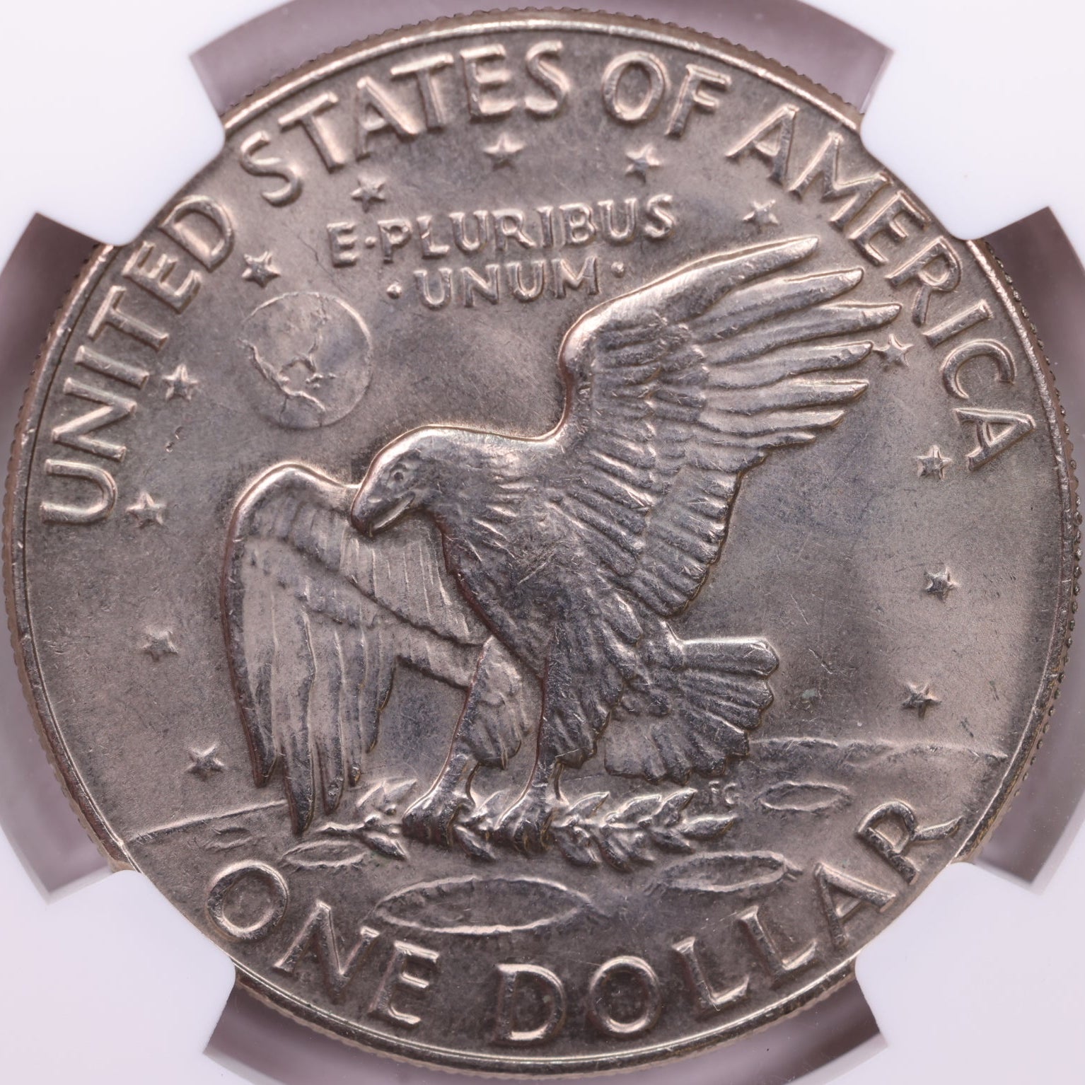 1977-D $1 Eisenhower Dollar, NGC MS 65, Store #GDR0240