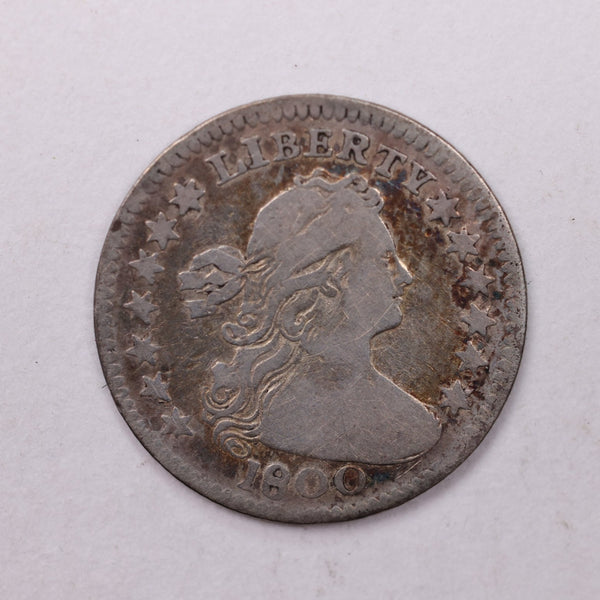 1800 Bust Half Dime., V.G. Circulated Coin., Store Sale #18640