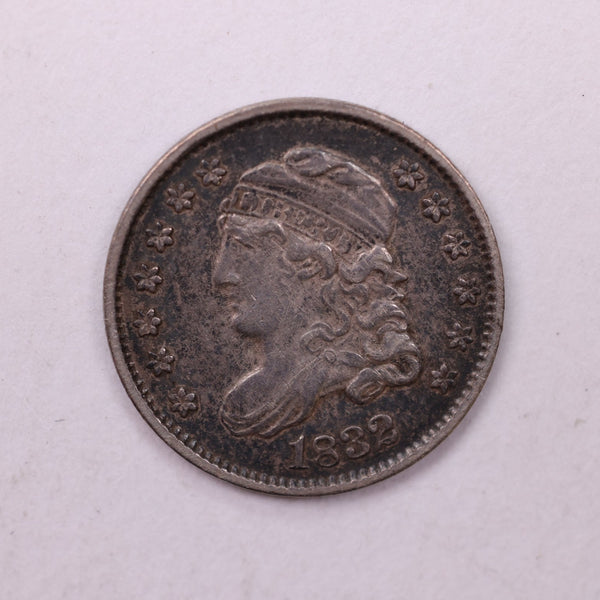 1832 Cap Bust Half Dime., Extra Fine., Coin., Store Sale #18851