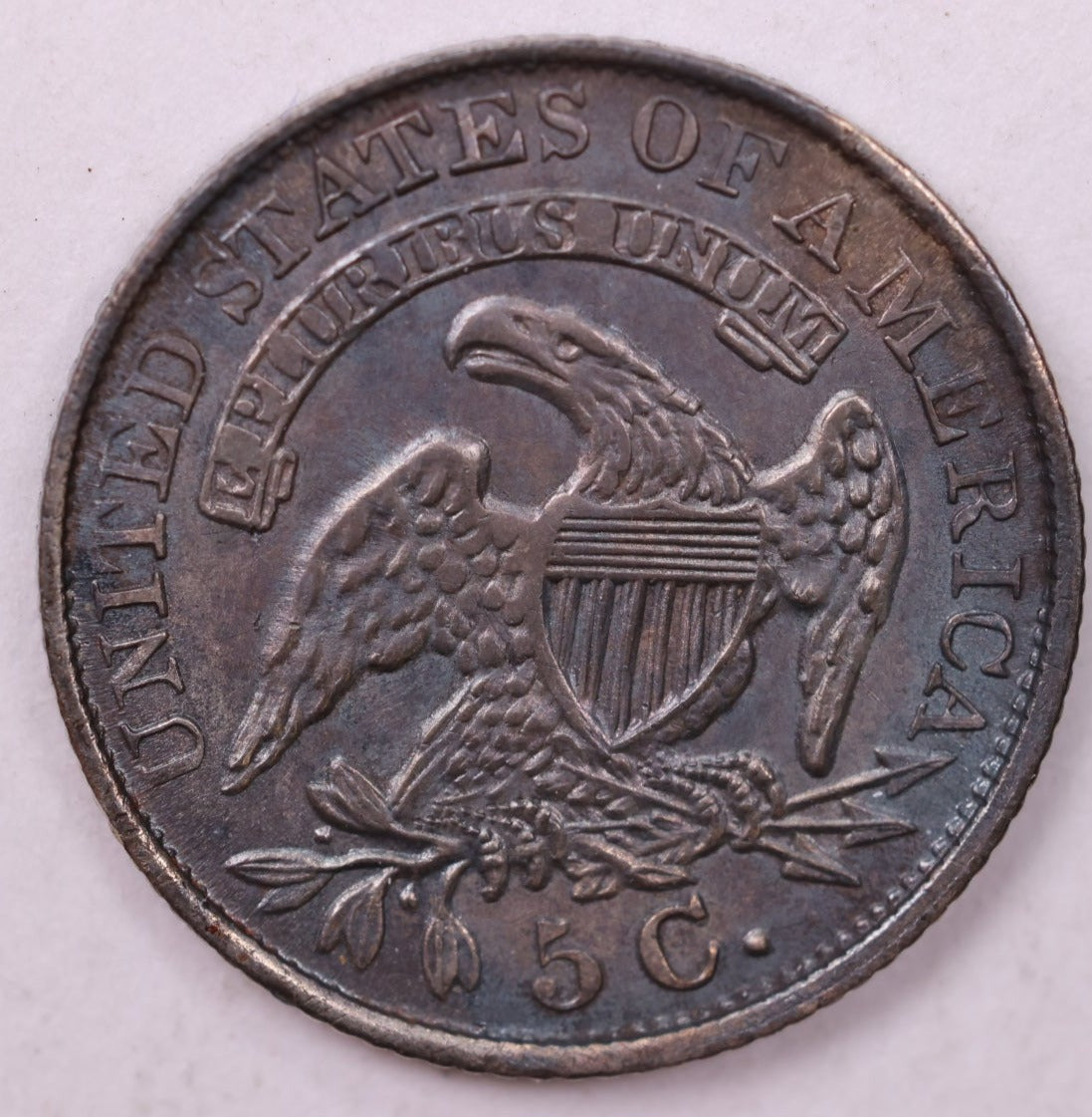 1832 Cap Bust Half Dime., AU ++., Coin., Store Sale #18852