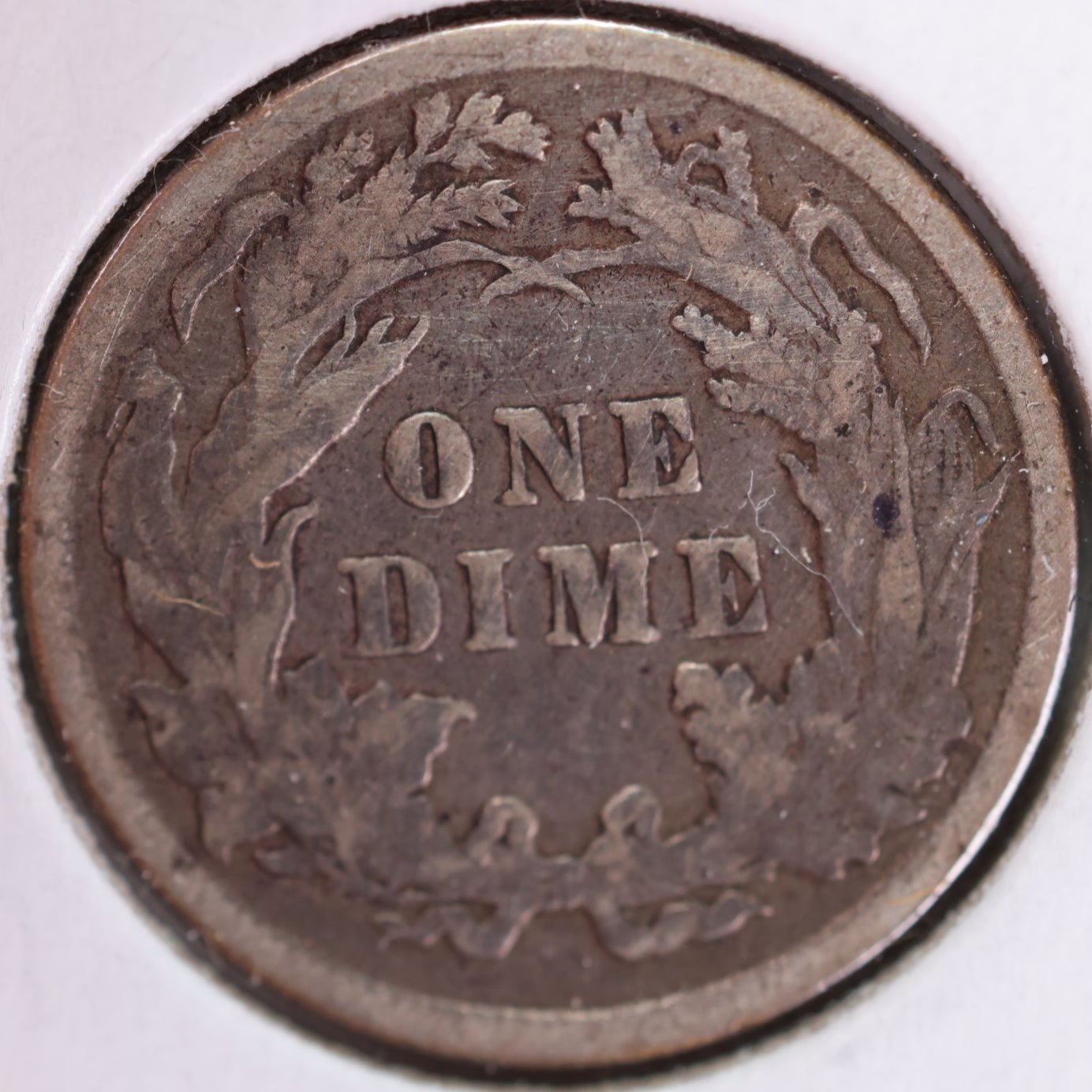 1887 Seated Liberty Silver Dime, Extra Fine Circulated Coin, Store #d887.02