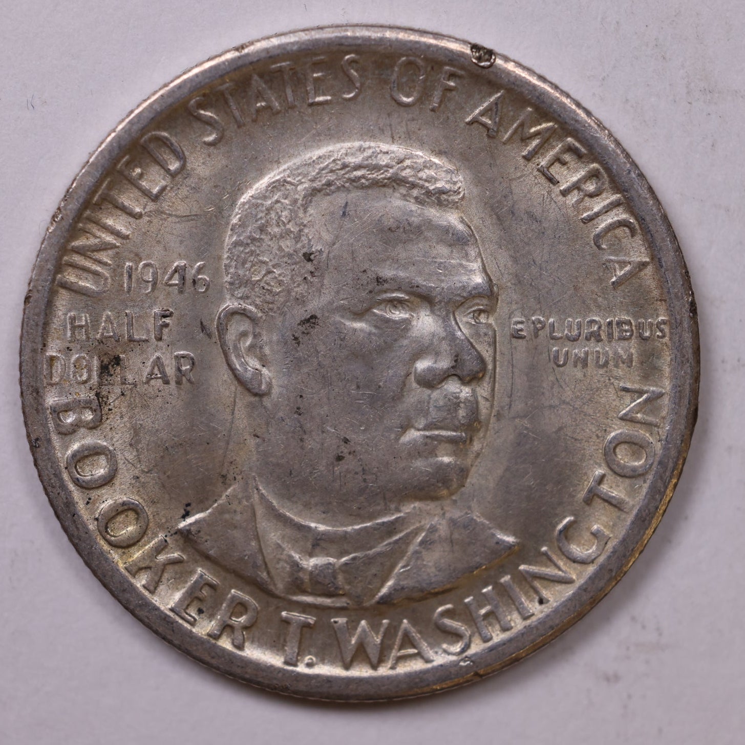 1946-S Booker T. Washington Siver Half Dollar Commemorative, Store #EC009
