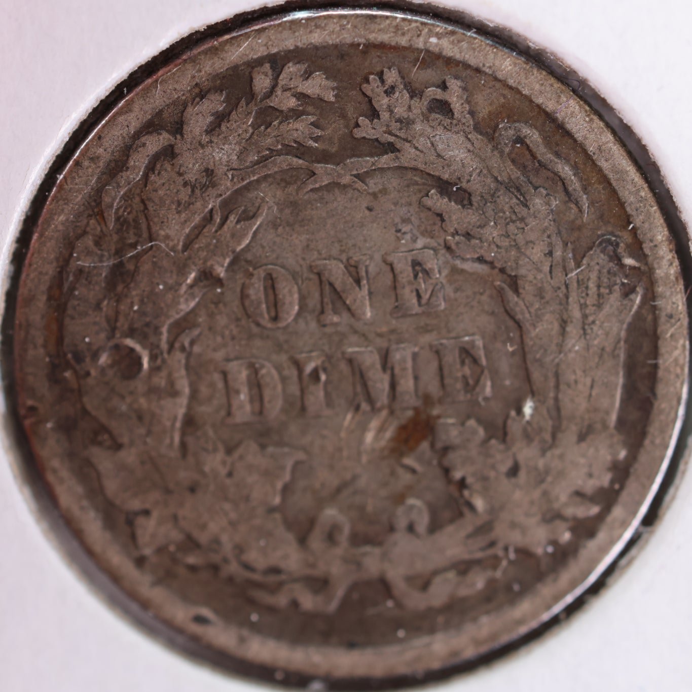 1888 Seated Liberty Silver Dime, Very Fine Circulated Coin, Store #d888.02