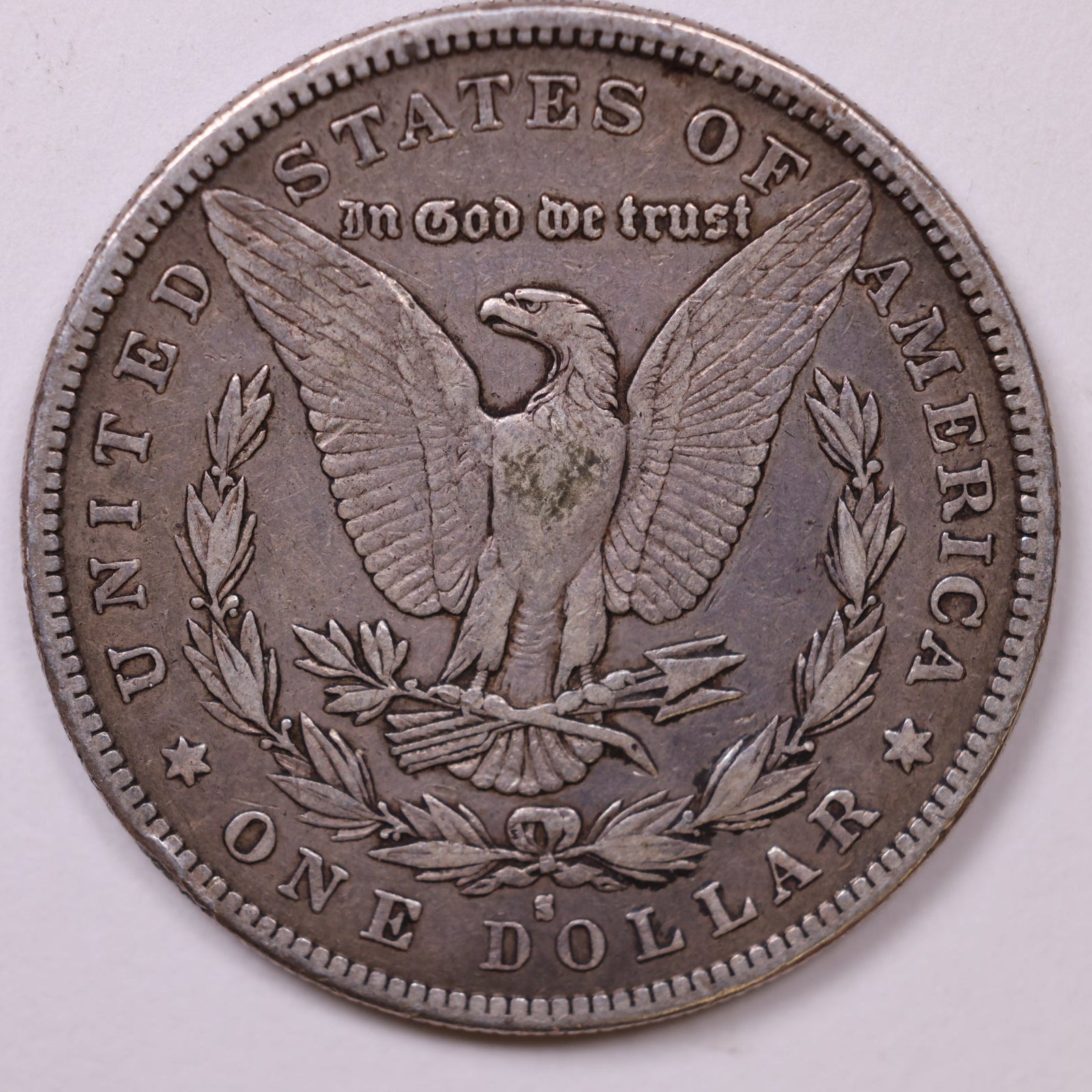 1883-S Morgan Silver Dollar, Very Fine+ Circulated Coin, Store #DR1562