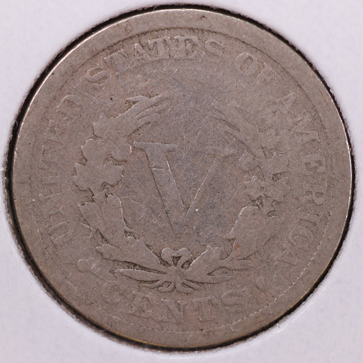 1895 Liberty Nickel, Good Circulated Coin. Store #12003