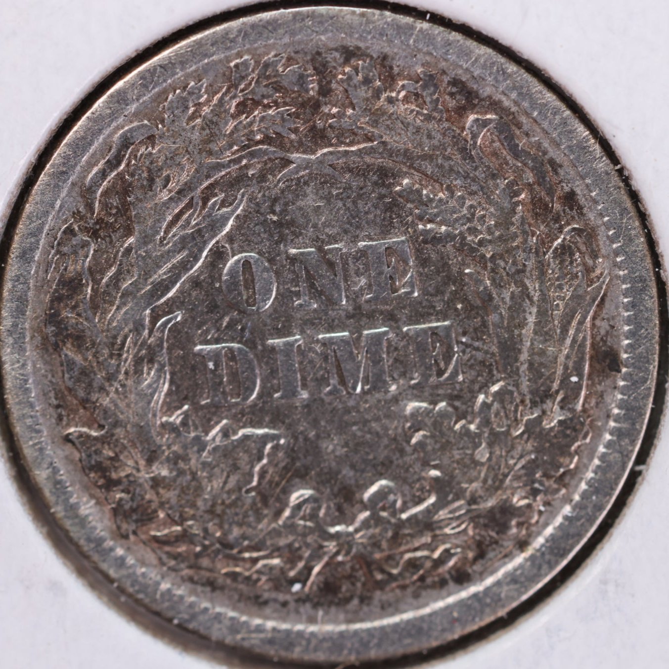 1891 Seated Liberty Silver Dime, Extra Fine+ Circulated Coin, Store #d891.06