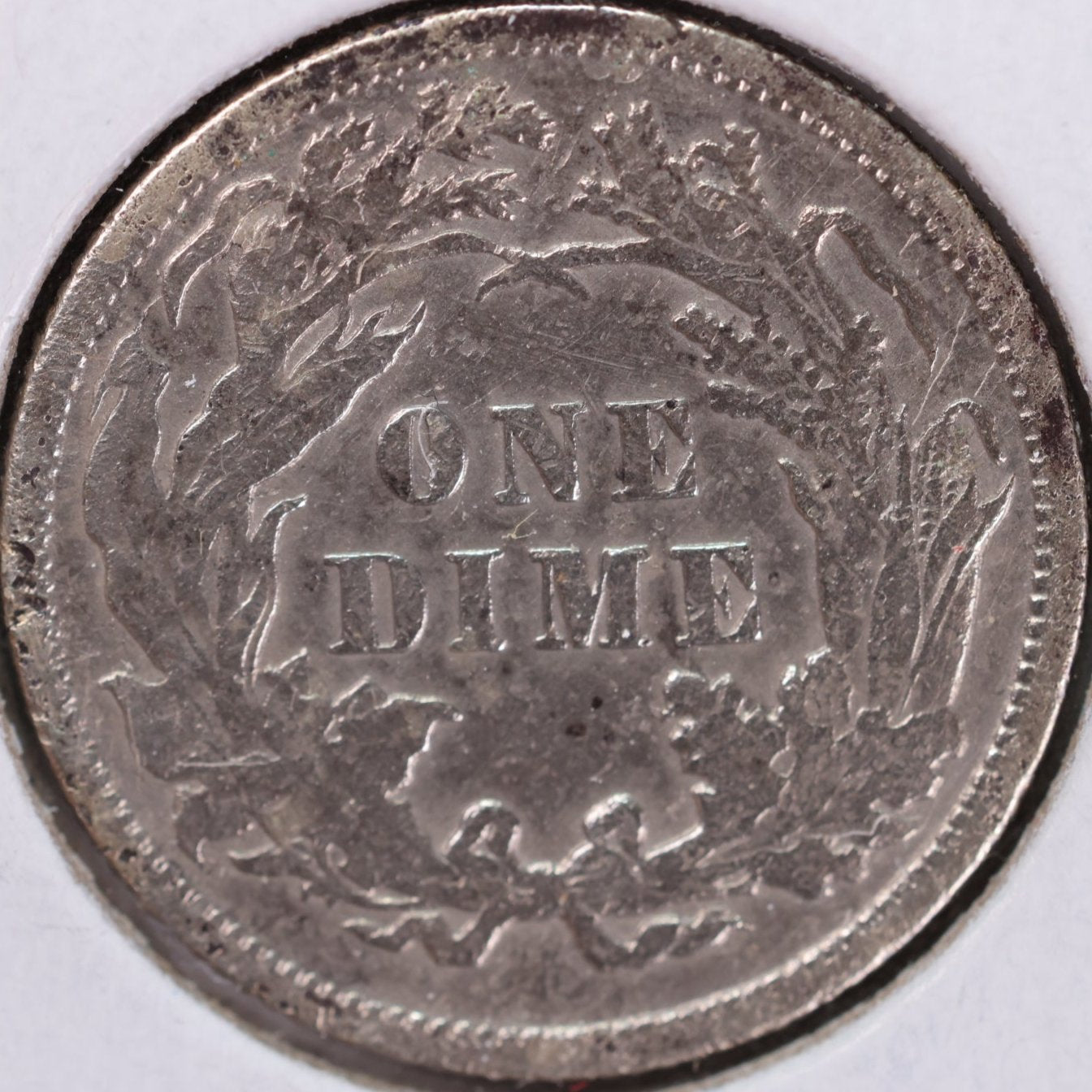 1891 Seated Liberty Silver Dime, Extra Fine Circulated Coin, Store #d891.08