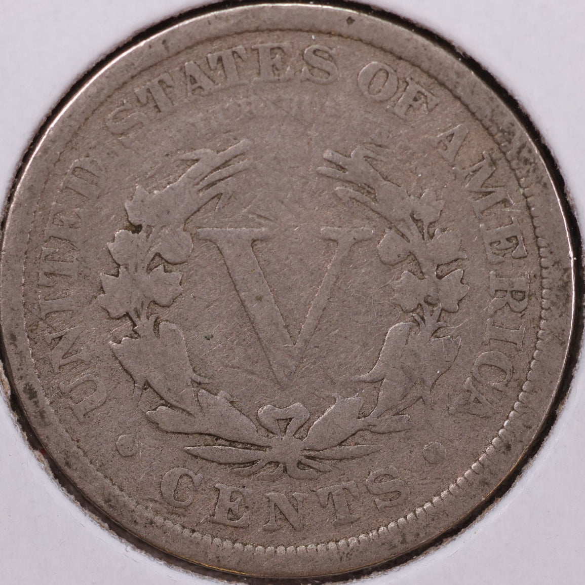 1902 Liberty Nickel, Very Good Circulated Coin. Store #12020