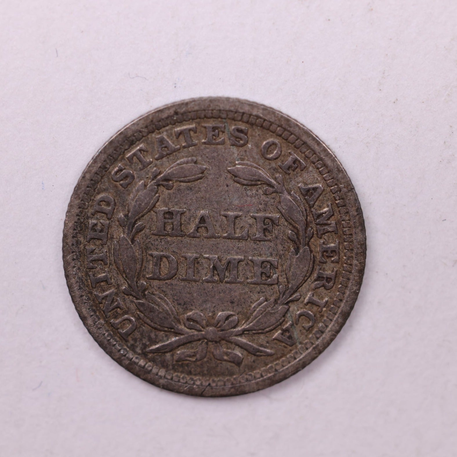 1855 Seated Liberty Half Dime., X.F. Coin., Store Sale #18904