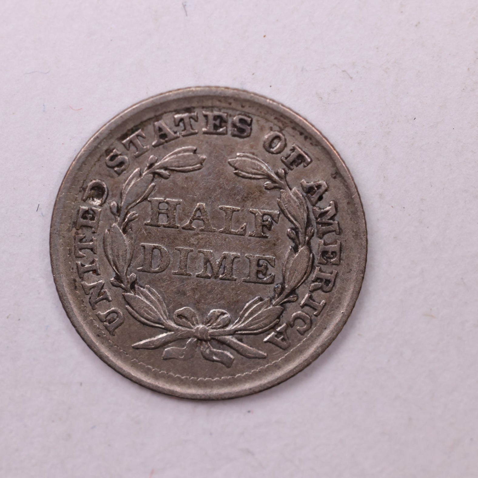 1856 Seated Liberty Half Dime., X.F. Coin., Store Sale #18907