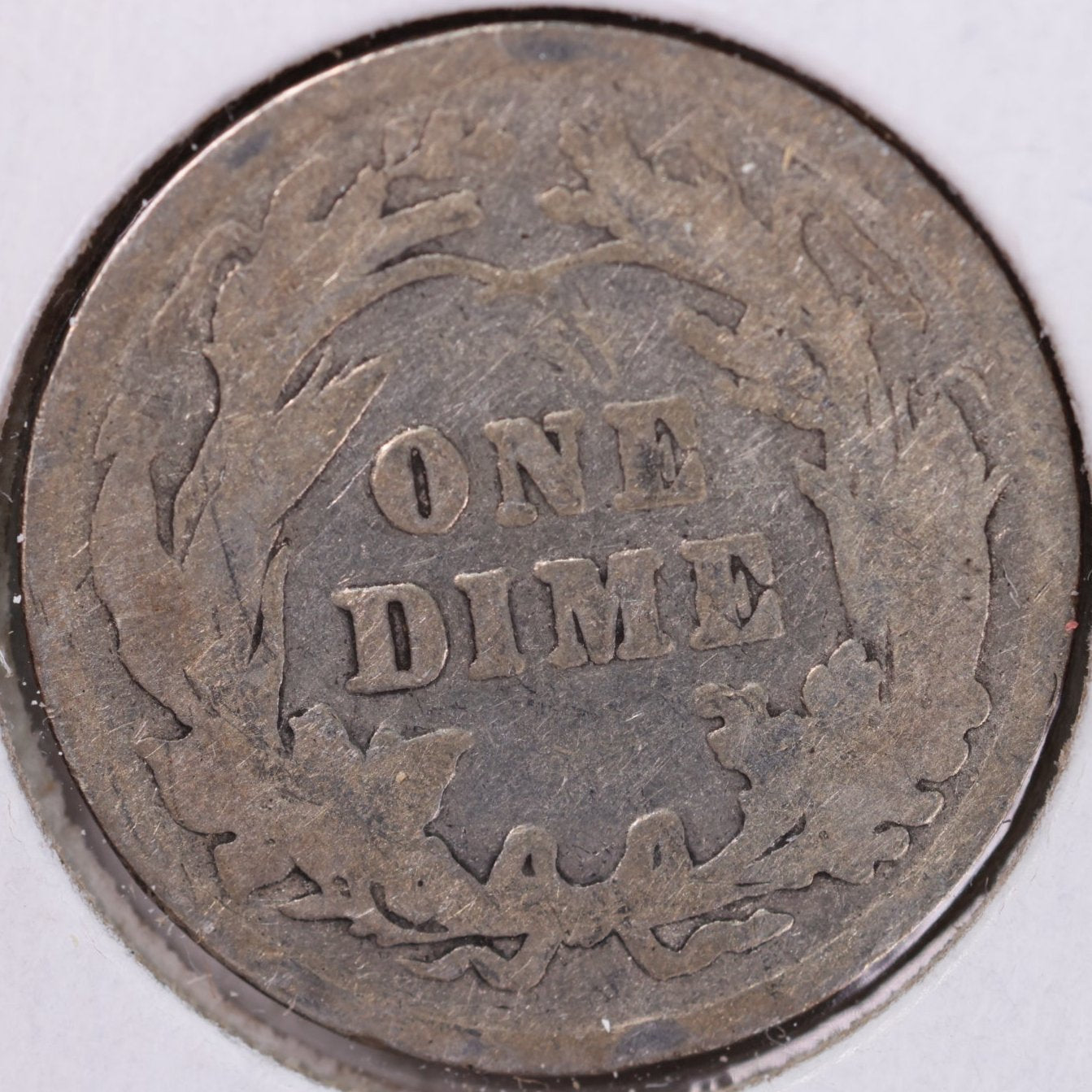 1901 Barber Dime, Good Circulated Coin, Store #DE0615