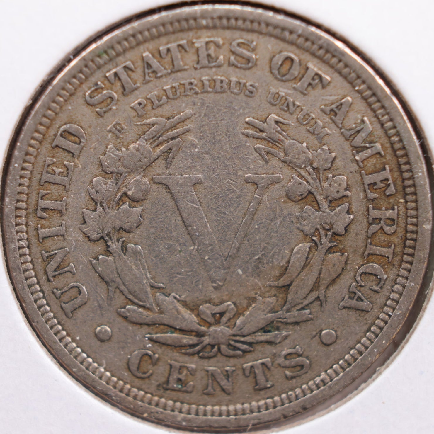 1909 Liberty Nickel, Fine+ Circulated Coin, Store #NL158