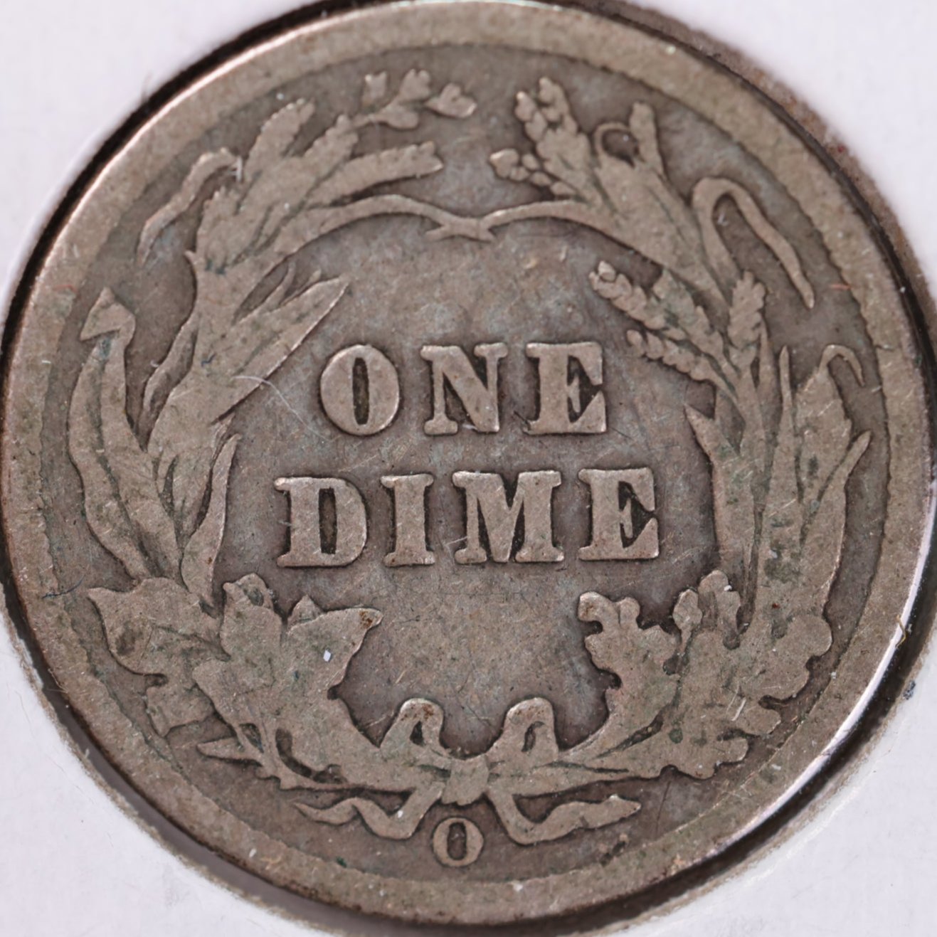 1903-O Barber Silver Dime, Very Good Circulated Coin, Store #d903N01