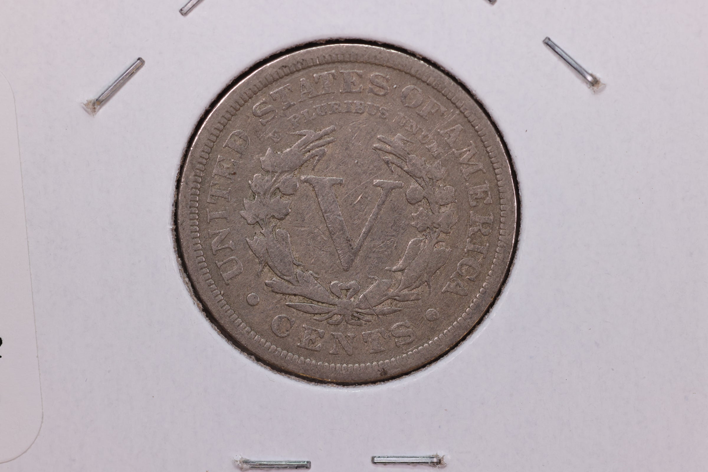 1905 Liberty Nickel, Affordable Circulated Coin. Store #12056