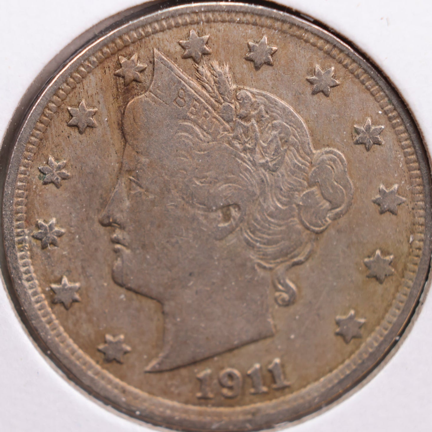 1911 Liberty Nickel, Fine Circulated Coin, Store #NL169