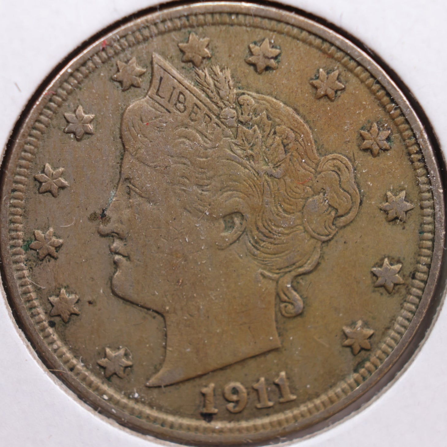 1911 Liberty Nickel, Very Fine+ Circulated Coin, Store #NL173