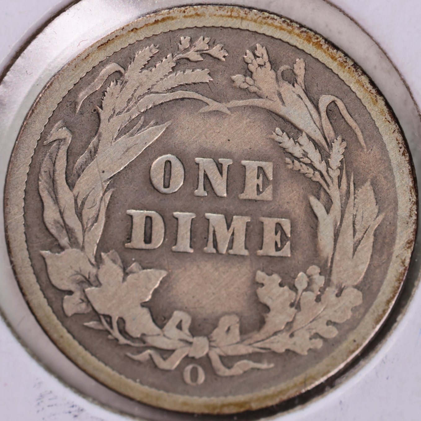 1895-O Barber Silver Dime, Good+ Circulated Coin, Store #d895N01
