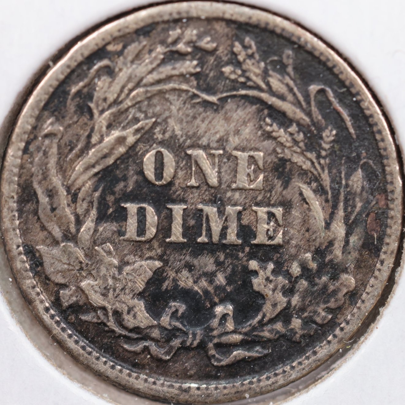 1911 Barber Dime, Very Fine Circulated Coin, Store #DE0606