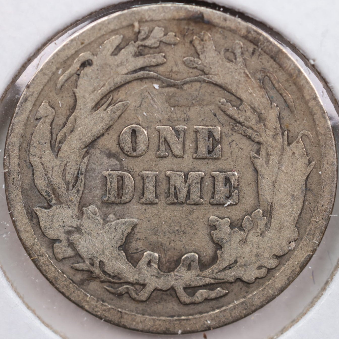 1911 Barber Dime, Very Good Circulated Coin, Store #DE0600
