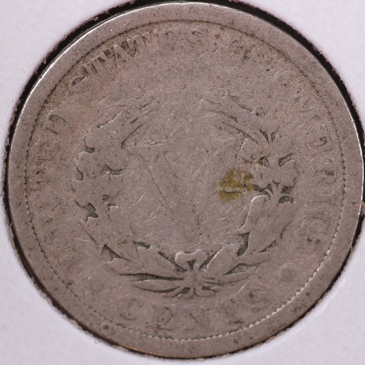 1907 Liberty Nickel, About Good Circulated Coin. Store #12081
