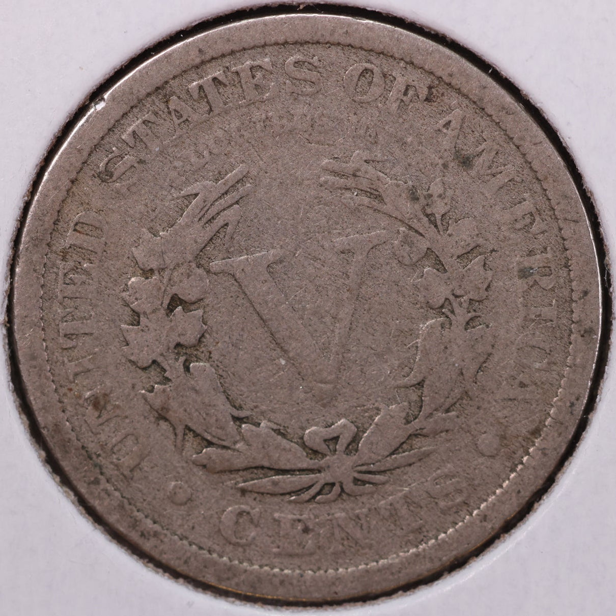 1908 Liberty Nickel, Good+ Circulated Coin. Store #12087