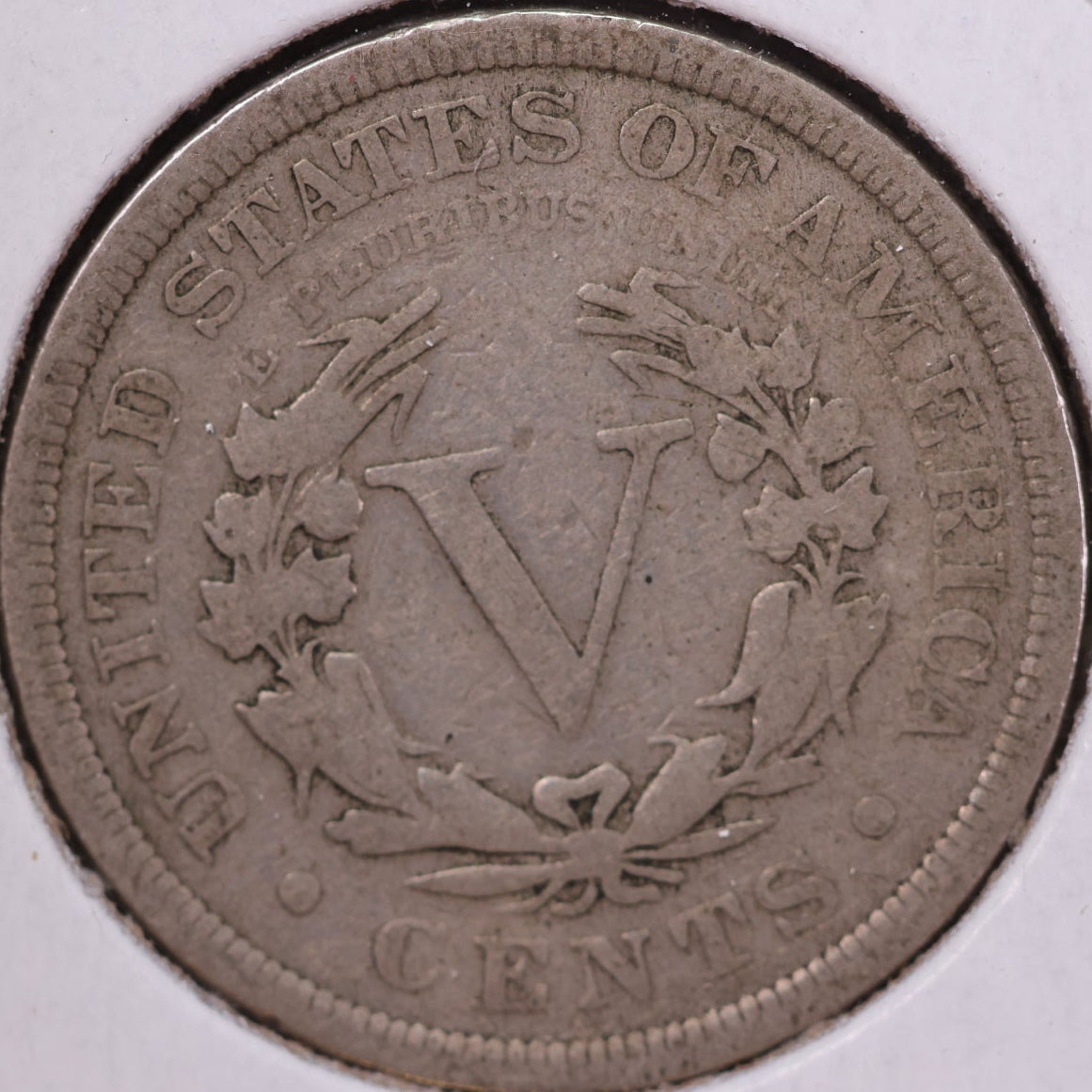 1908 Liberty Nickel, Good+ Circulated Coin. Store #12088