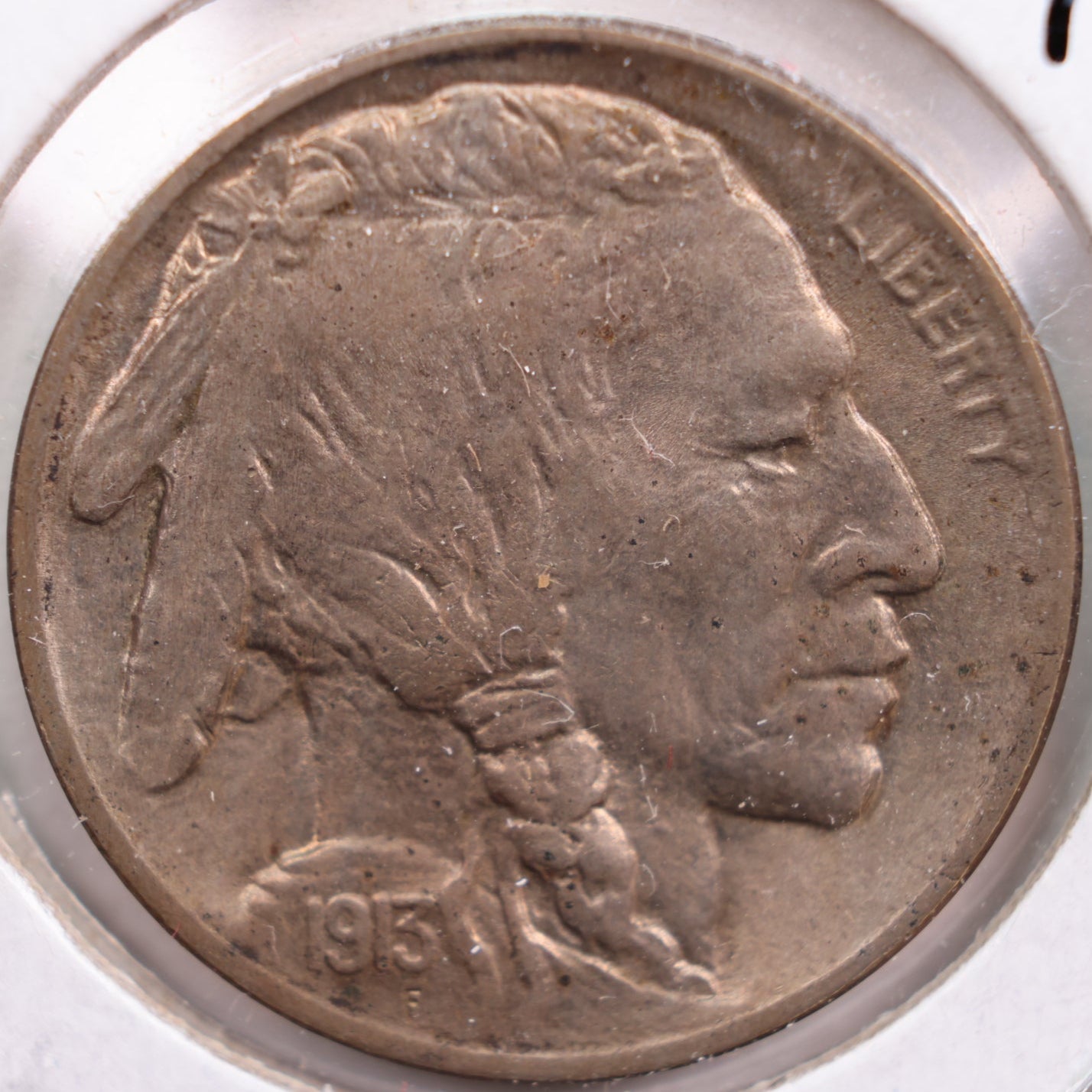1913 Buffalo Nickel, Mint State Uncirculated Coin, Store #NL198