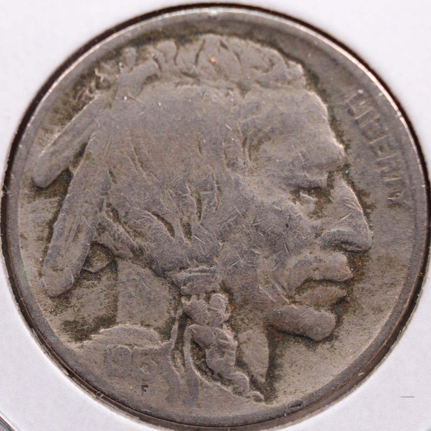 1913 Buffalo Nickel, Fine Circulated Coin, Store #NL199