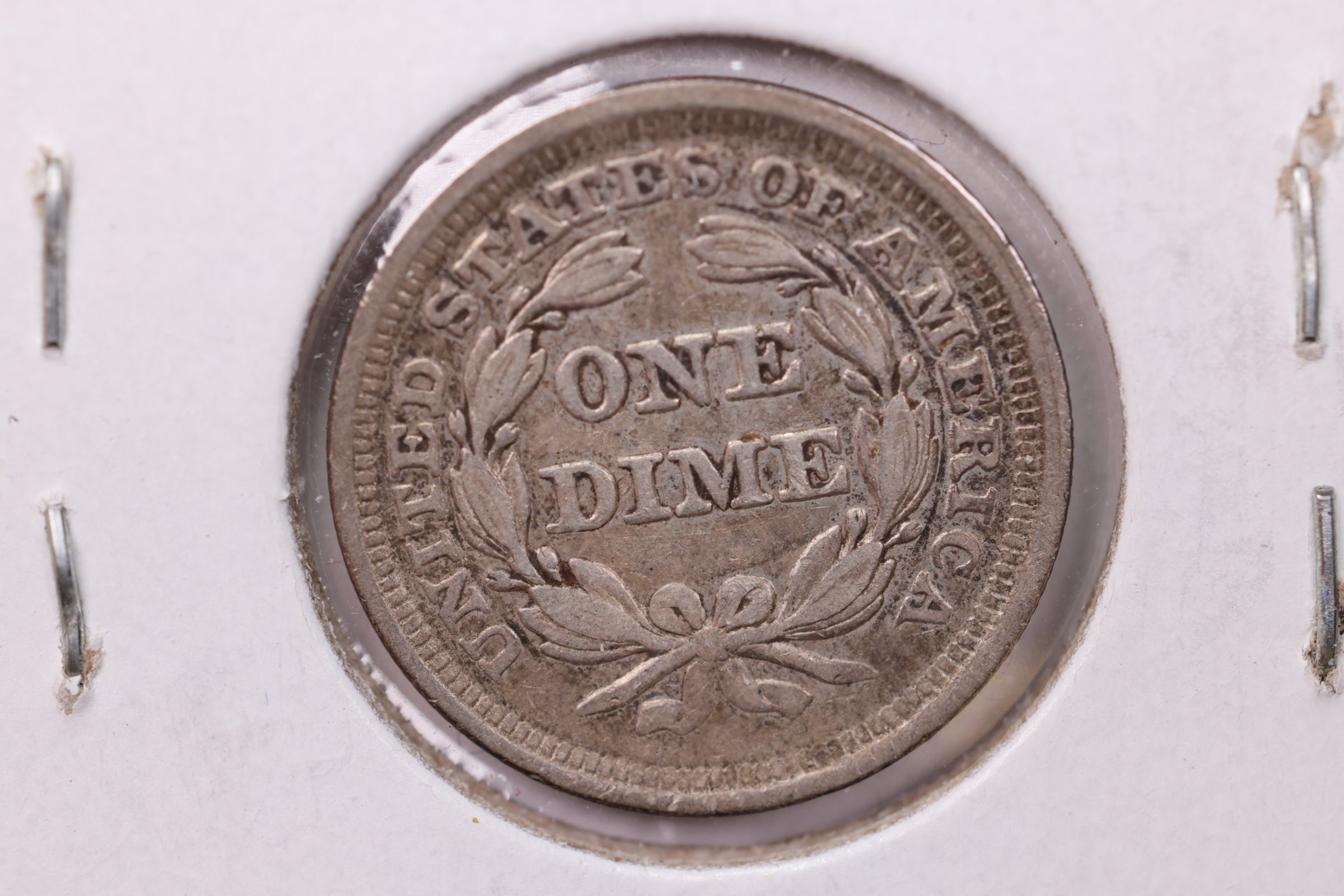 1856 Seated Liberty Silver Dime., V.F+., Store Sale #18967