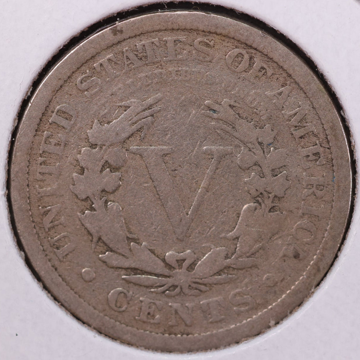 1909 Liberty Nickel, Affordable Circulated Coin. Store #NL471