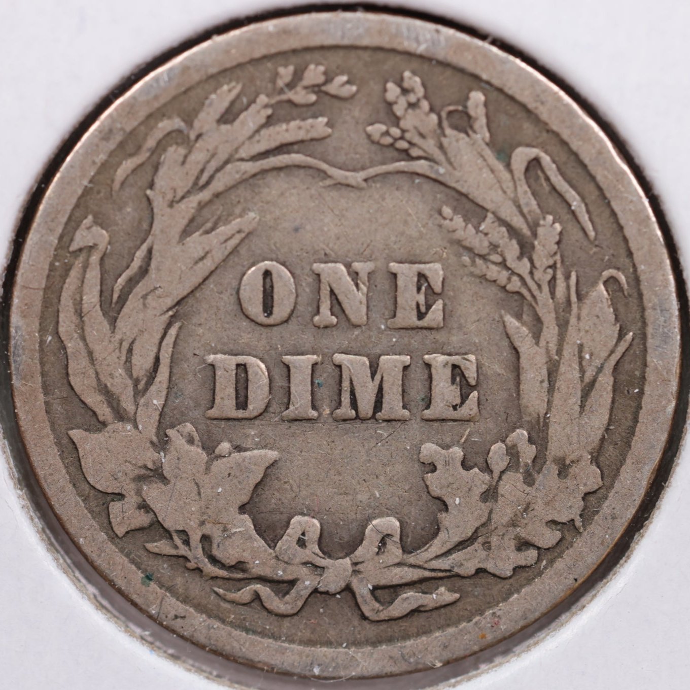 1914 Barber Dime, Very Good Circulated Coin, Store #DE0576