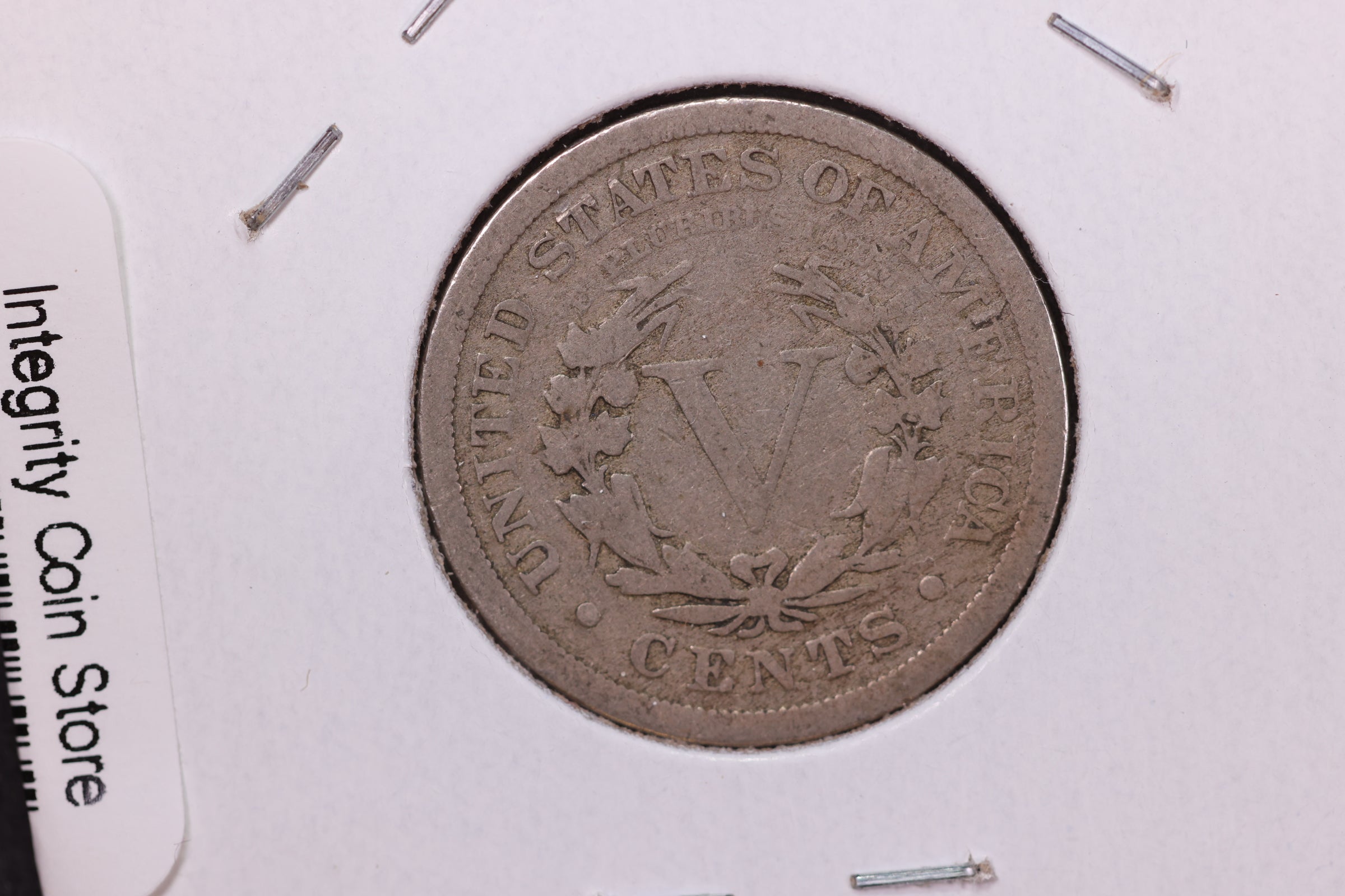 1910 Liberty Nickel, Affordable Circulated Coin. Store #12107