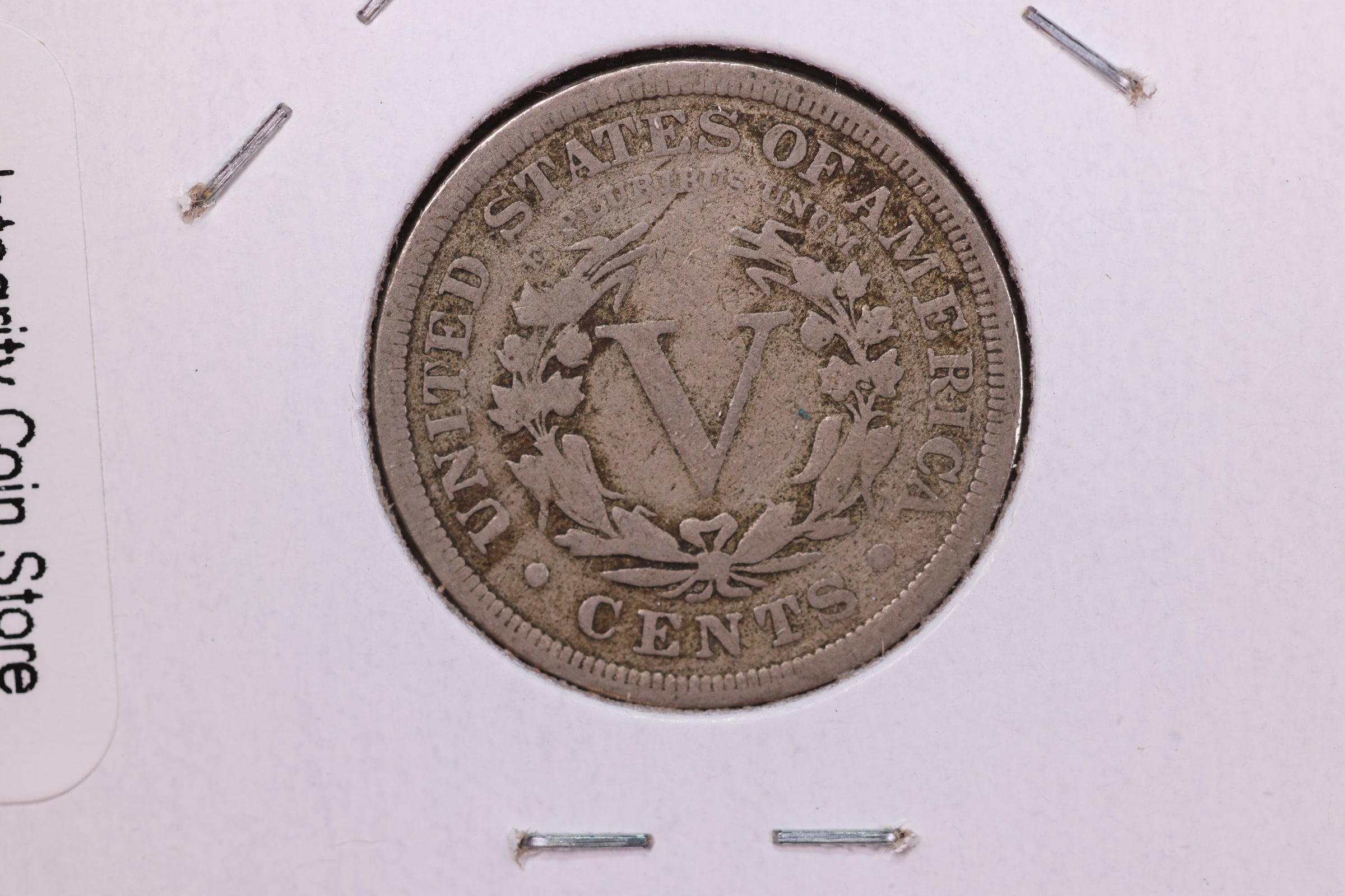 1910 Liberty Nickel, Affordable Circulated Coin. Store #12108