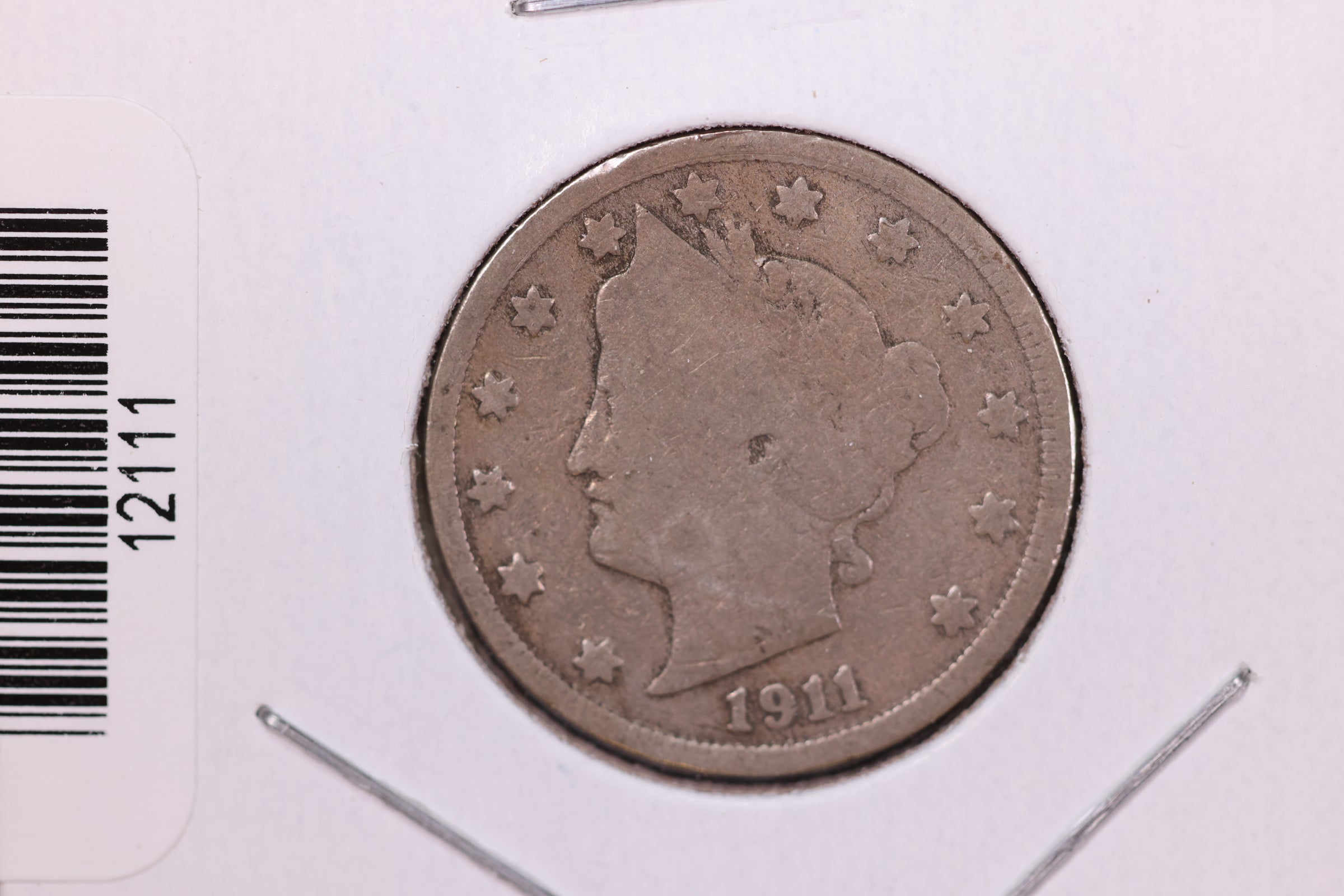 1911 Liberty Nickel, Affordable Circulated Coin. Store #12111
